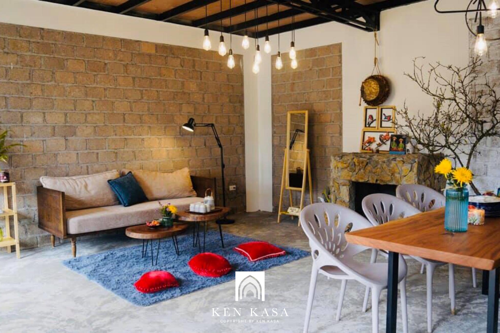 mẫu phòng homestay đẹp vườn của gấu homestay mộc châu